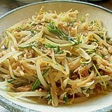 もやしのツナ炒め